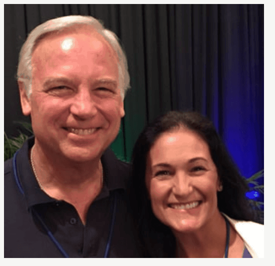 Jack Canfield Standing Beside Christy Whitman